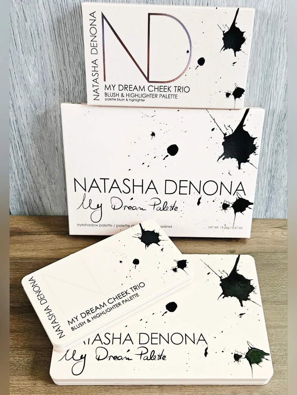 Natasha Denona MY DREAM Eyeshadow Palette & Cheek Trio NEW